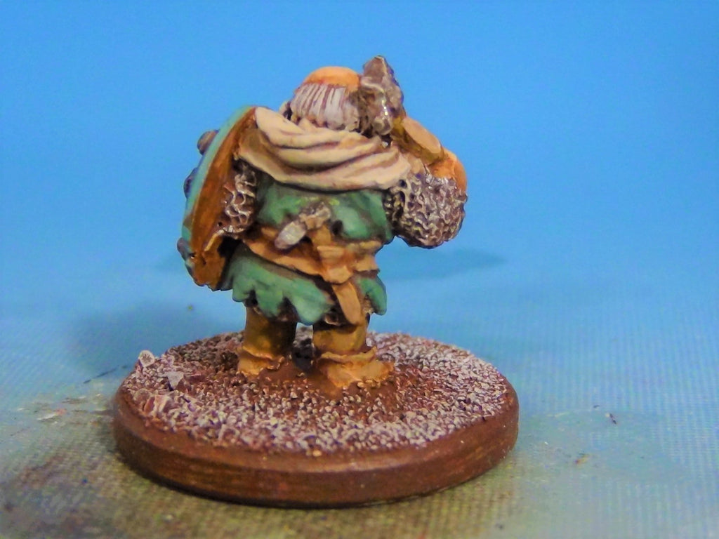 Pro-Painted Miniature - Citadel Miniatures Dwarf With Hammer & Shield